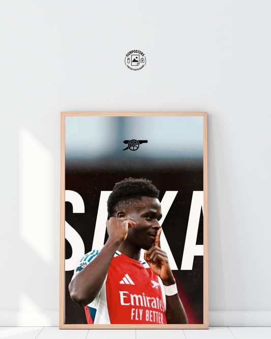 "SAKA" poster by GunPosters