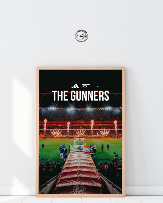"THE GUNNERS" poster by GunPosters